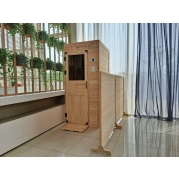 Far infrared hinoki sauna room